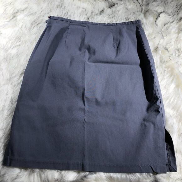 Express Womens Gray Essential Capsule Wardrobe Career Skirt Work Office Size 1/2 - Picture 6 of 7